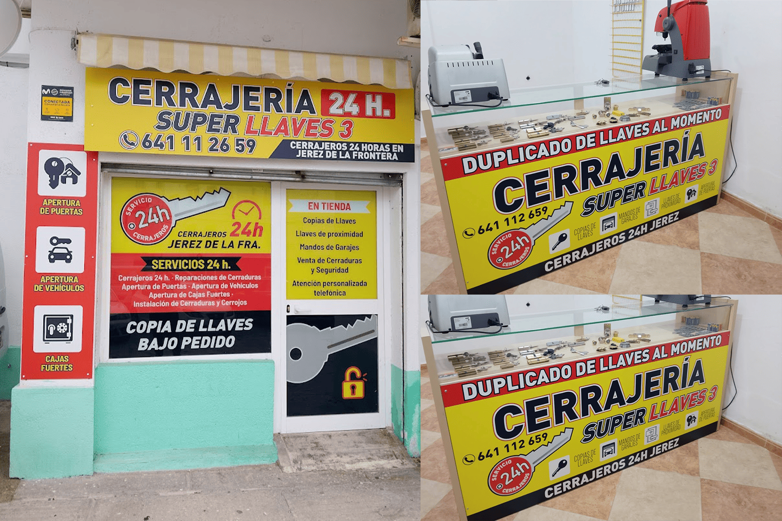 Super Llaves 3 Cerrajería 24h Jerez de la Frontera - Servicios profesionales en Jerez de la Frontera